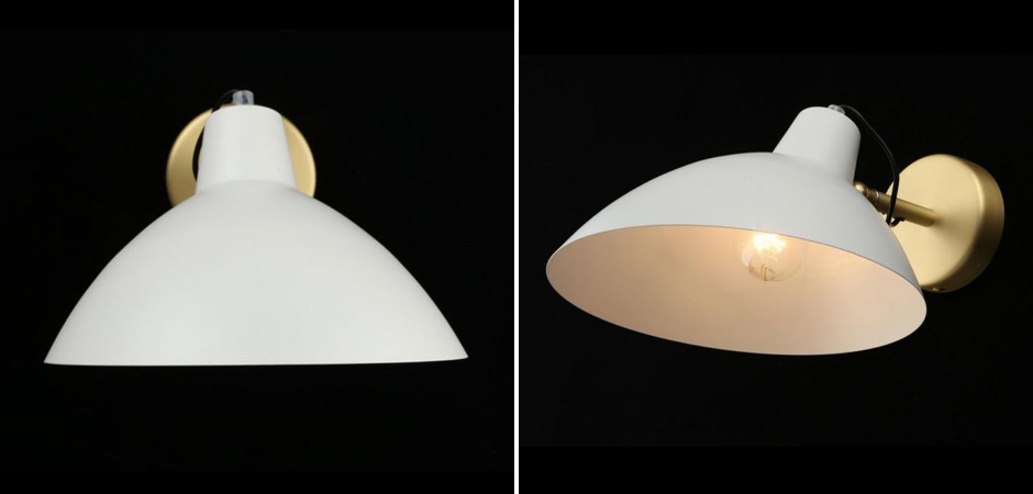 Бра с белым матовым плафоном Retro Light Бра с белым матовым плафоном Retro Light - Loft-Concept в Челябинске