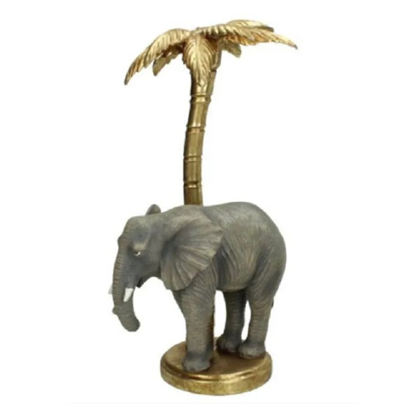Подсвечник Elephant Серый Золотой Подсвечник Elephant Серый Золотой в Челябинске | Loft Concept