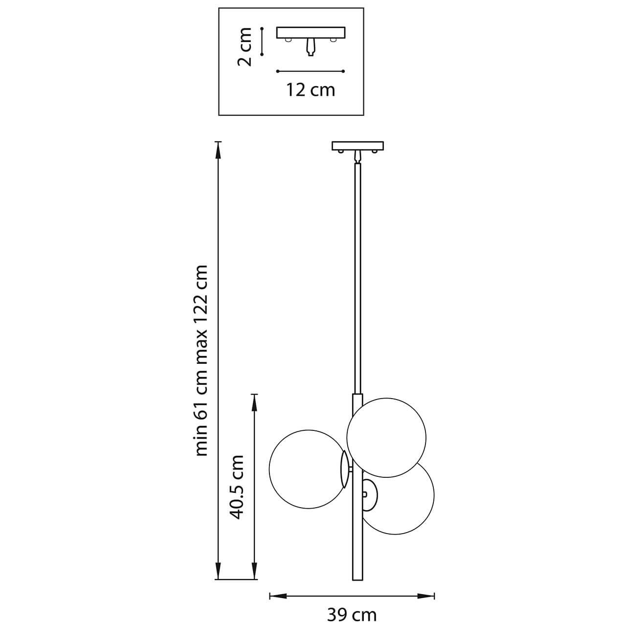 Люстра Three Bubbles Chandelier Люстра Three Bubbles Chandelier в Челябинске