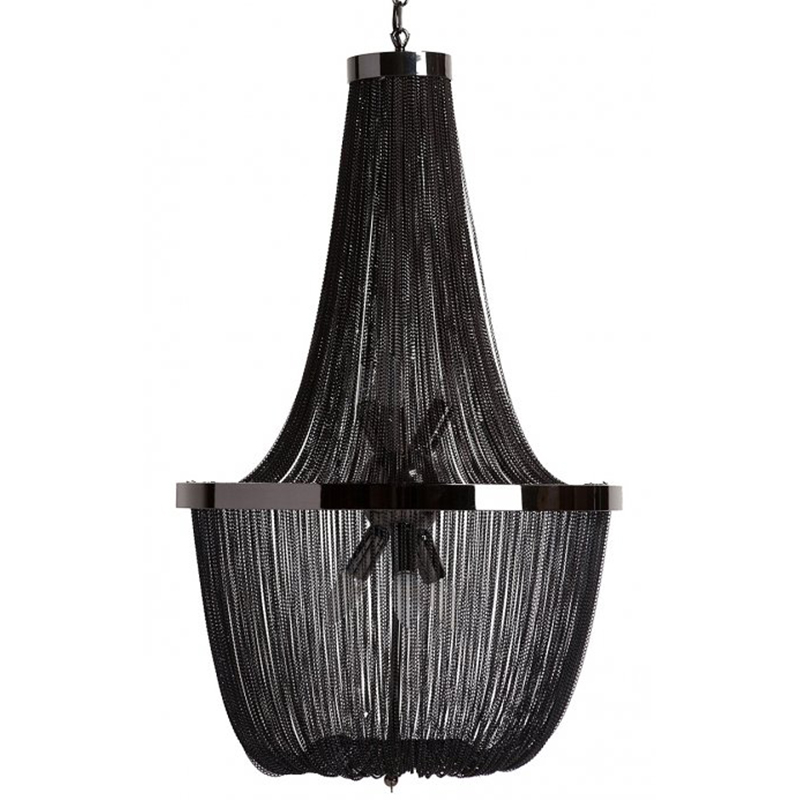 Люстра Moderna Granda Pear Negro Черный Люстра Moderna Granda Pear Negro Черный в Челябинске | Loft Concept