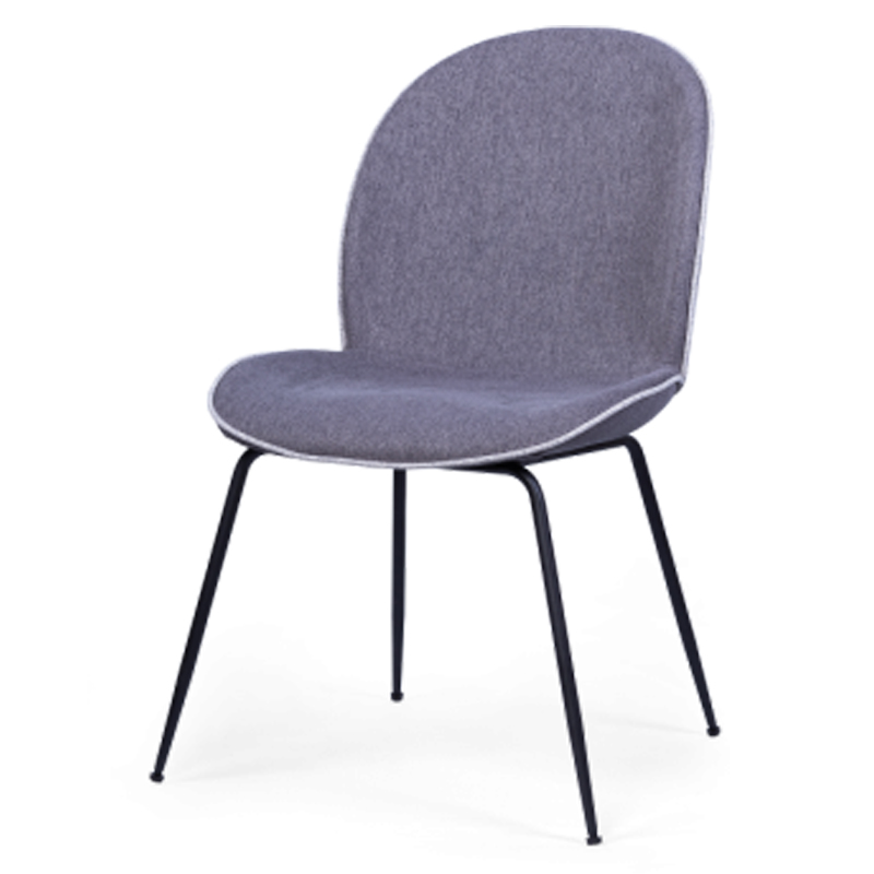 Стул Bleon Chair Серо-голубой Черный Стул Bleon Chair Серо-голубой Черный в Челябинске | Loft Concept