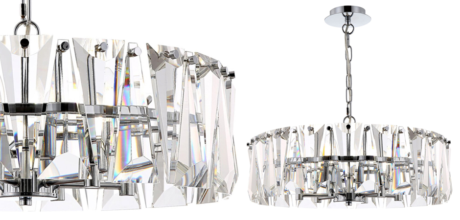 Люстра Ruby Crystal Chandelier Chrome 53 Люстра Ruby Crystal Chandelier Chrome 53 - Loft-Concept в Челябинске