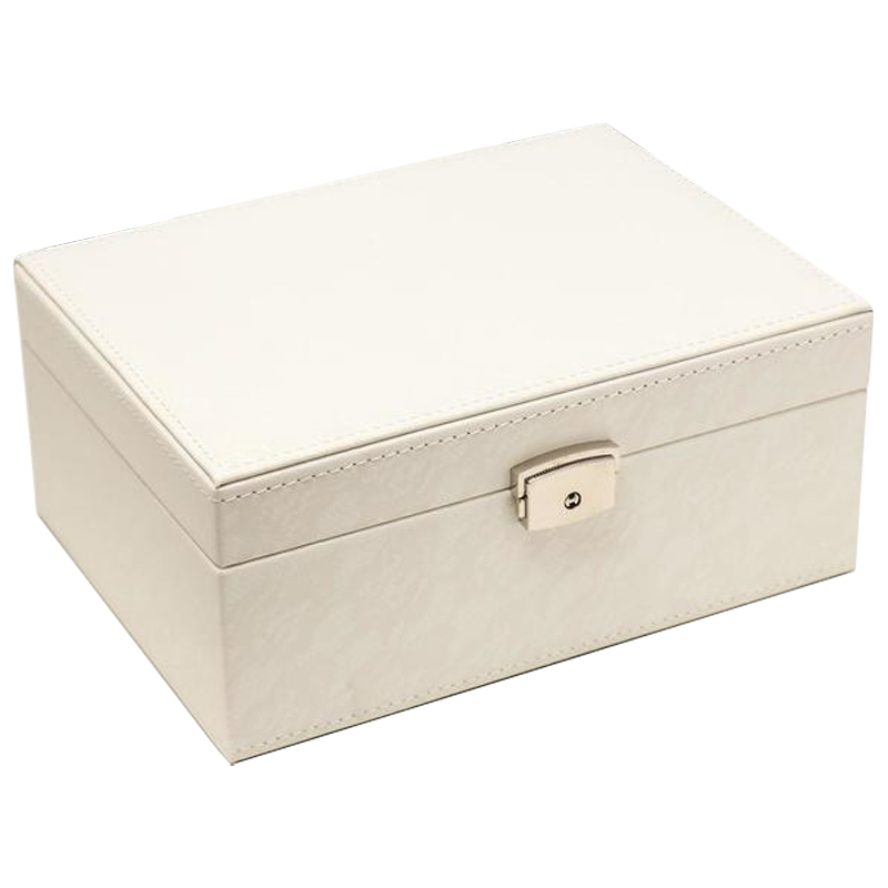 Шкатулка Blanco Jewerly Organizer Box Белый Шкатулка Blanco Jewerly Organizer Box Белый в Челябинске | Loft Concept