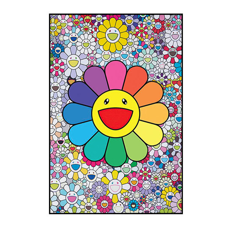 Постер Takashi Murakami 5 Мульти Постер Takashi Murakami 5 Мульти в Челябинске | Loft Concept