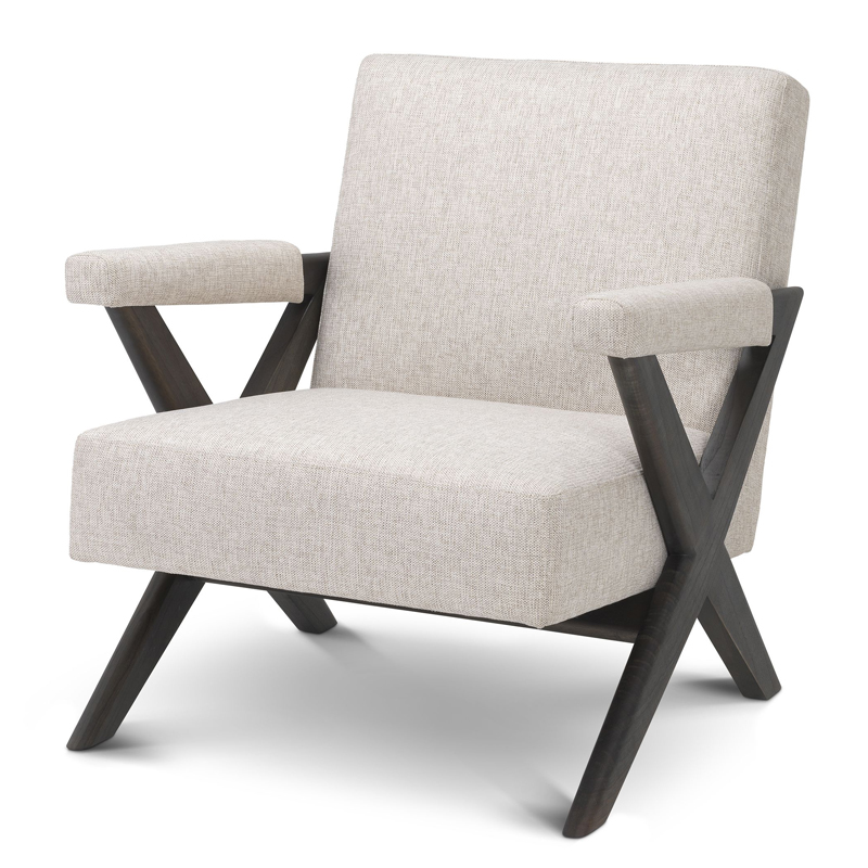 Кресло Eichholtz Chair Erudit Living Молочный Коричневый Кресло Eichholtz Chair Erudit Living Молочный Коричневый в Челябинске | Loft Concept