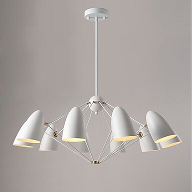Люстра JLYLITE 10-Light Sputnik Chandelier White Белый Люстра JLYLITE 10-Light Sputnik Chandelier White Белый в Челябинске | Loft Concept