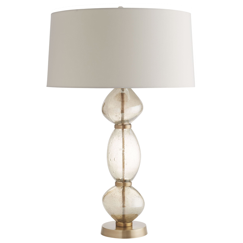 Дизайнерская настольная лампа DREENA LAMP Золотой Серый Белый в Челябинске | Loft Concept 