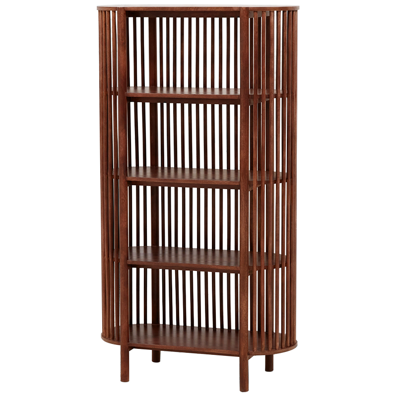 Стеллаж Cesaire Wood Rack Коричневый Стеллаж Cesaire Wood Rack Коричневый в Челябинске | Loft Concept