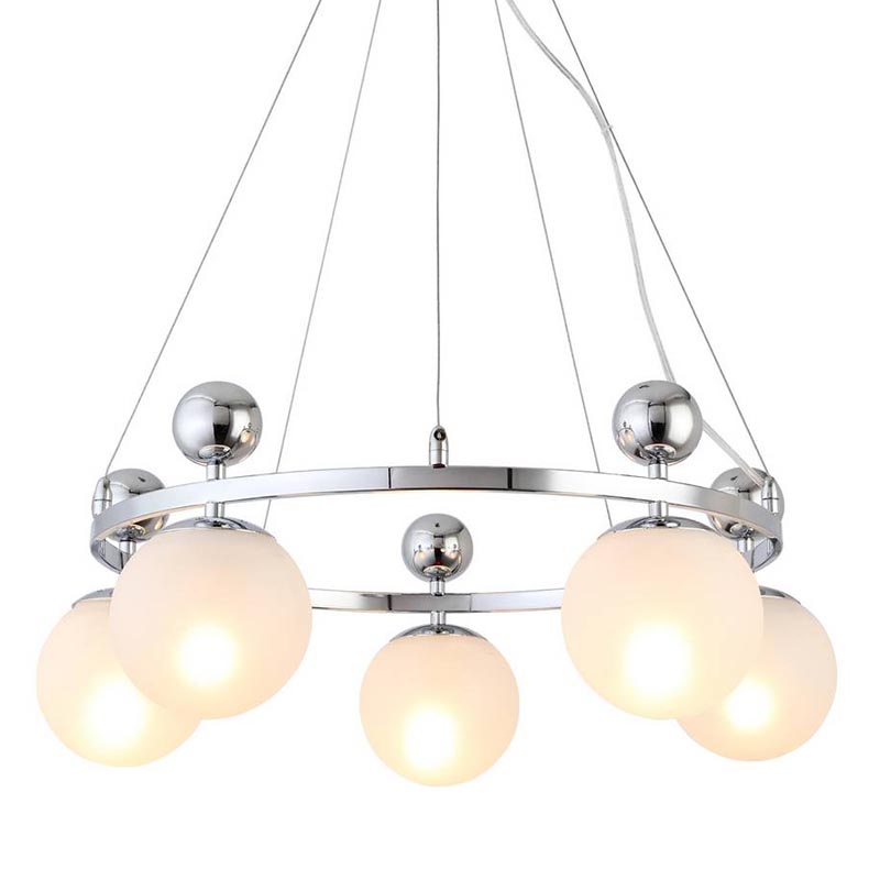 Люстра Demian Chrome Chandelier Хром Люстра Demian Chrome Chandelier Хром в Челябинске | Loft Concept