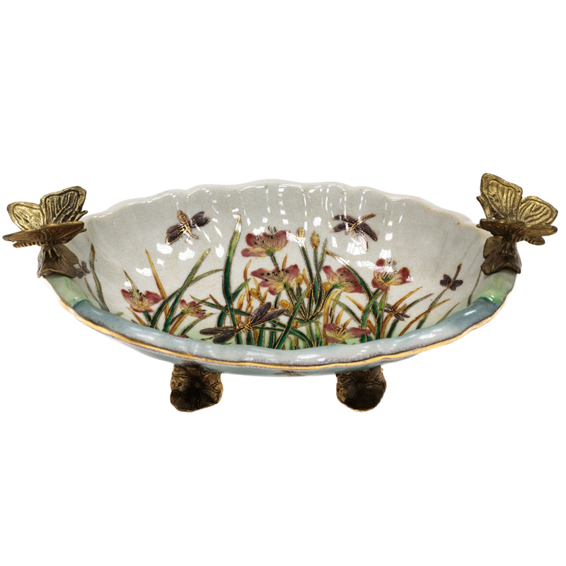 Блюдо Bronze Butterflies Бронза Мульти Блюдо Bronze Butterflies Бронза Мульти в Челябинске | Loft Concept