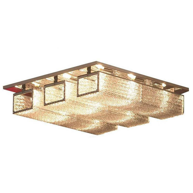 Потолочный светильник Munavir Ceiling Lamp Хром Прозрачный (Transparent) Потолочный светильник Munavir Ceiling Lamp Хром Прозрачный (Transparent) в Челябинске | Loft Concept
