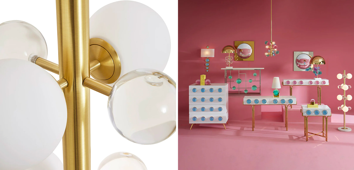 Торшер GLOBO FLOOR LAMP-BRASS Jonathan Adler - фото №1