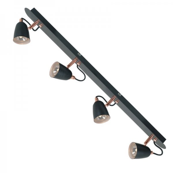 Спот Copper Spot 4 Черный Спот Copper Spot 4 Черный в Челябинске | Loft Concept