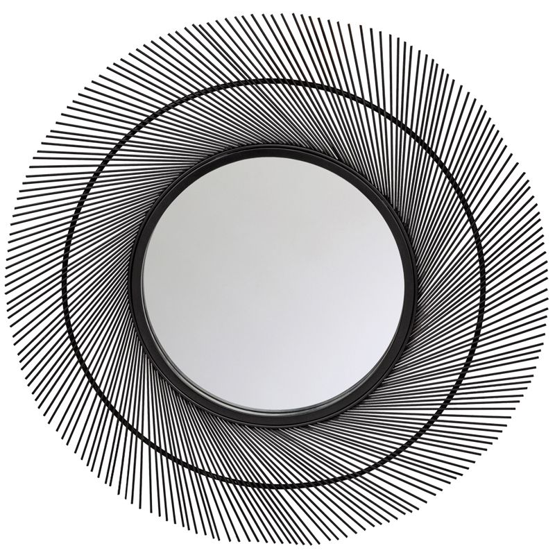 Зеркало Black Comet Mirror Зеркало Черный Золотой в Челябинске | Loft Concept 