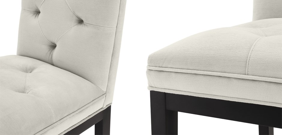 Барный стул Eichholtz Bar Stool Cesare Pebble grey Барный стул Eichholtz Bar Stool Cesare Pebble grey - Loft-Concept в Челябинске