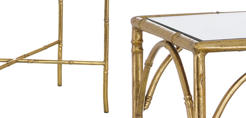 Консоль Metal Bamboo Console Консоль Metal Bamboo Console - Loft-Concept в Челябинске