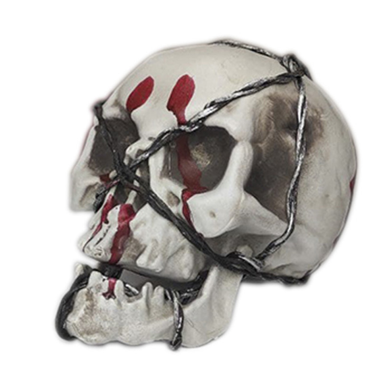 Аксессуар HALLOWEEN Skull Серый Черный Красный Аксессуар HALLOWEEN Skull Серый Черный Красный в Челябинске | Loft Concept
