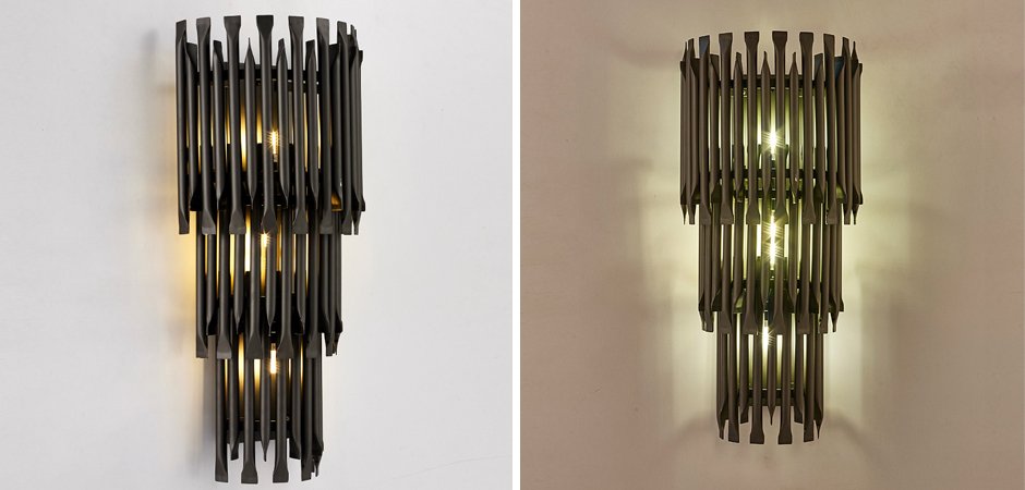 Бра MATHENY III WALL LAMP by DELIGHTFULL Black Бра MATHENY III WALL LAMP by DELIGHTFULL Black - Loft-Concept в Челябинске