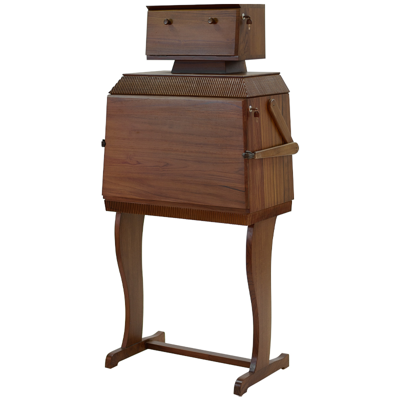 Бар в виде робота дерево шпон Wooden Robot Bar Коричневый Бар в виде робота дерево шпон Wooden Robot Bar Коричневый в Челябинске | Loft Concept