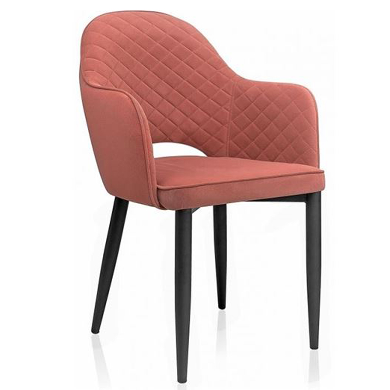Стул Sharron Chair coral Коралловый Черный Стул Sharron Chair coral Коралловый Черный в Челябинске | Loft Concept
