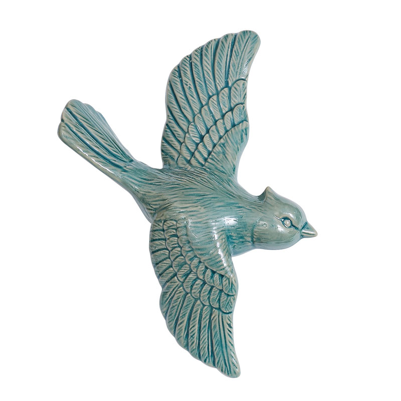 Аксессуар на стену Wall Accessory Birds III Голубой Аксессуар на стену Wall Accessory Birds III Голубой в Челябинске | Loft Concept