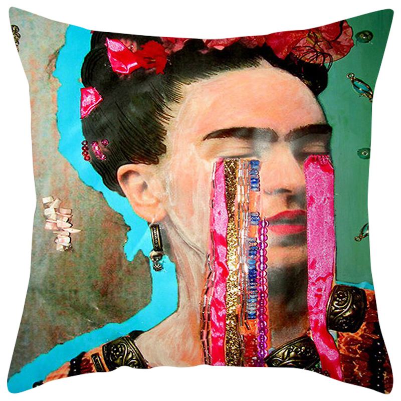 Декоративная подушка Frida Kahlo 15 Мульти Декоративная подушка Frida Kahlo 15 Мульти в Челябинске | Loft Concept
