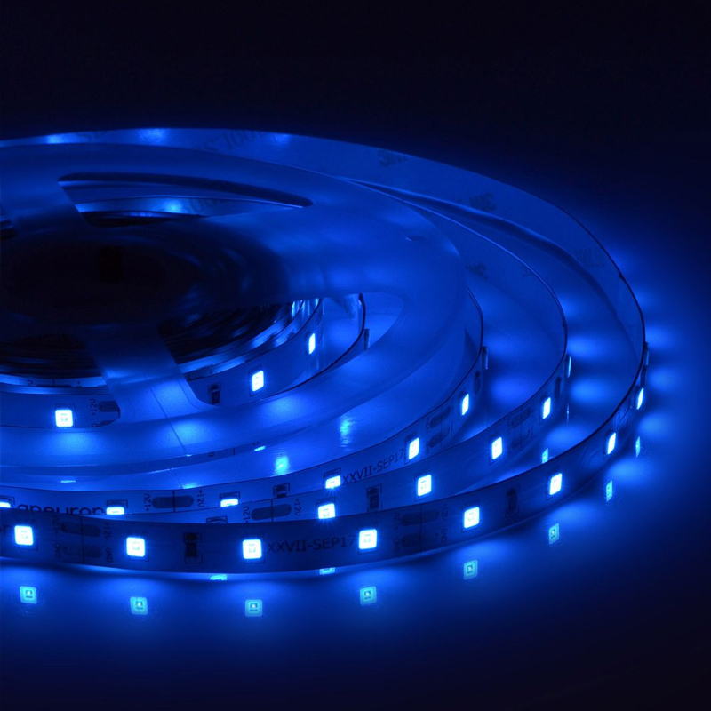 Светодиодная лента 4,8W/m 60LED/m 3528SMD синий Светодиодная лента 4,8W/m 60LED/m 3528SMD синий - Loft-Concept в Челябинске