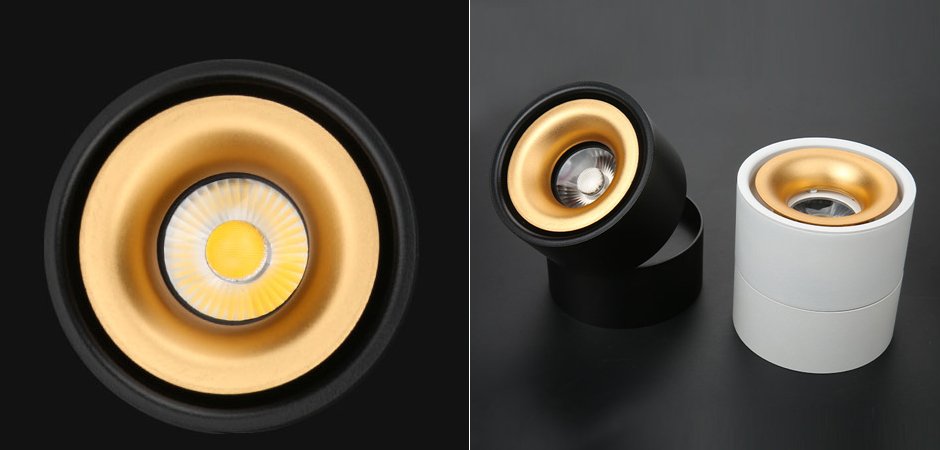 Спот Whirl LED Black Спот Whirl LED Black - Loft-Concept в Челябинске
