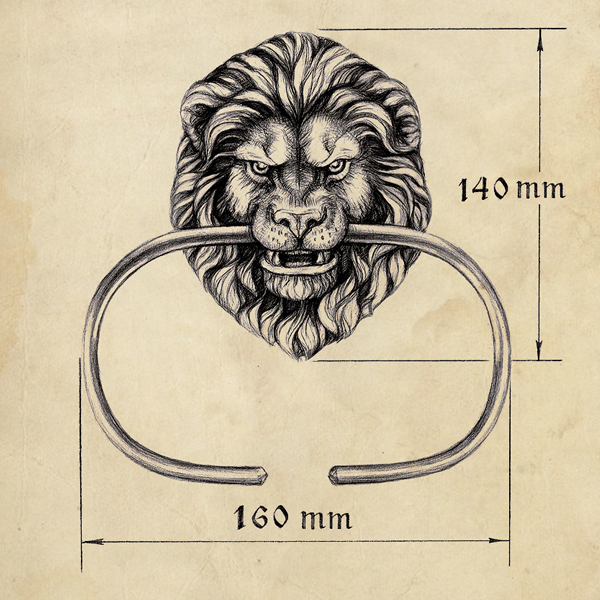 Держатель для туалетной бумаги Bronze Lion Держатель для туалетной бумаги Bronze Lion в Челябинске