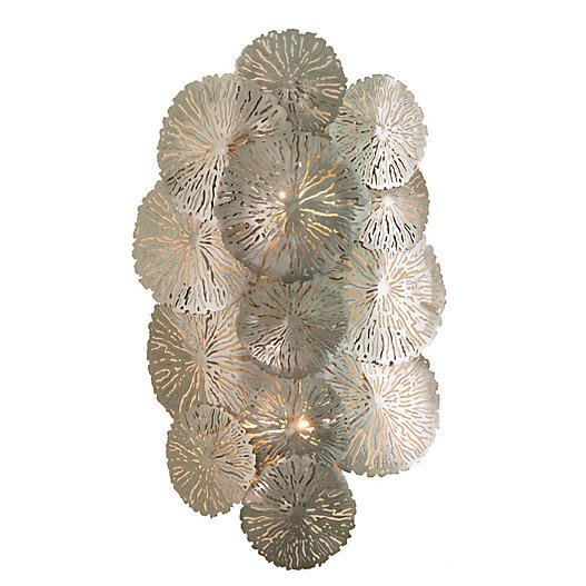 Бра Lily Pad Wall Sconce Nickel Серебряный Бра Lily Pad Wall Sconce Nickel Серебряный в Челябинске | Loft Concept
