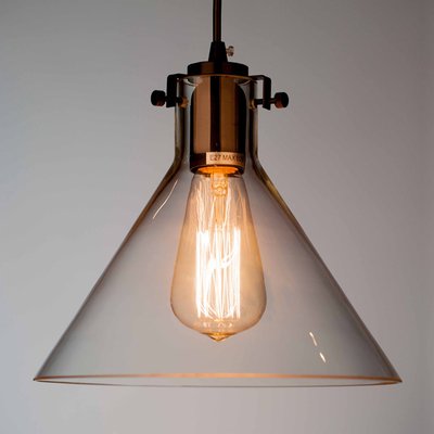 Подвесной светильник Loft Full Cone Черный Подвесной светильник Loft Full Cone Черный в Челябинске | Loft Concept