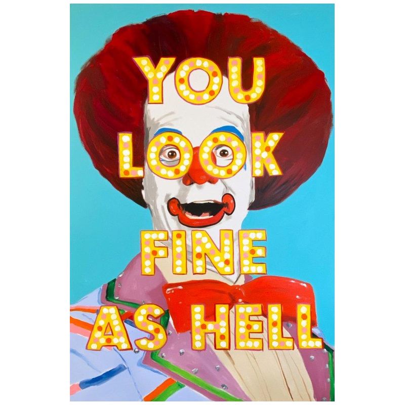 Картина “You Look Fine as Hell” Мульти Картина “You Look Fine as Hell” Мульти в Челябинске | Loft Concept