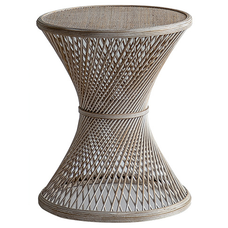 Приставной стол Zaire Wicker Coffee Table Light Древесина Приставной стол Zaire Wicker Coffee Table Light Древесина в Челябинске | Loft Concept