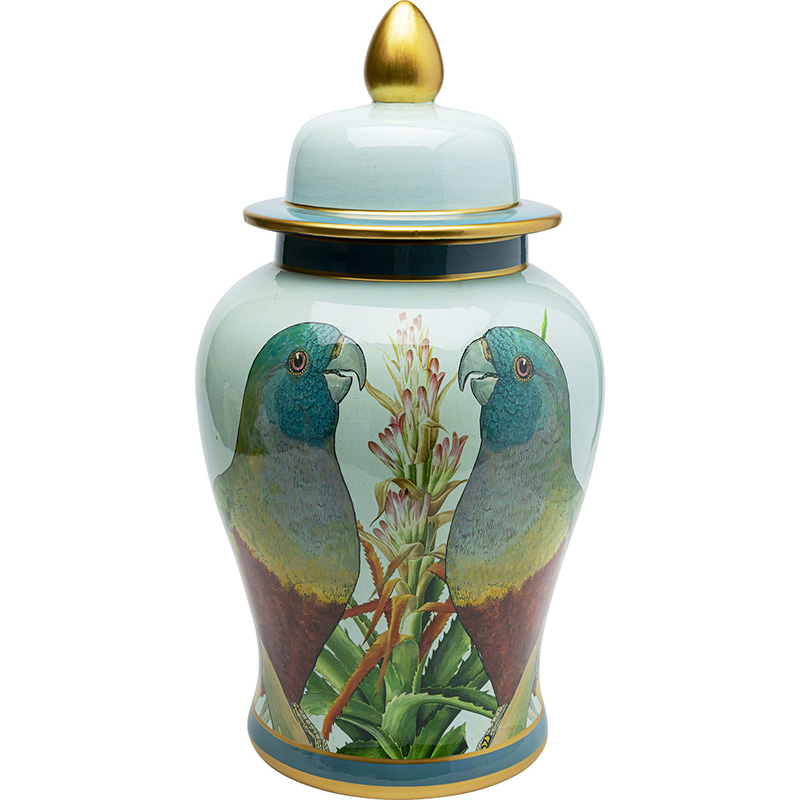 Ваза Porcelain Vase Parrots Мульти Ваза Porcelain Vase Parrots Мульти в Челябинске | Loft Concept