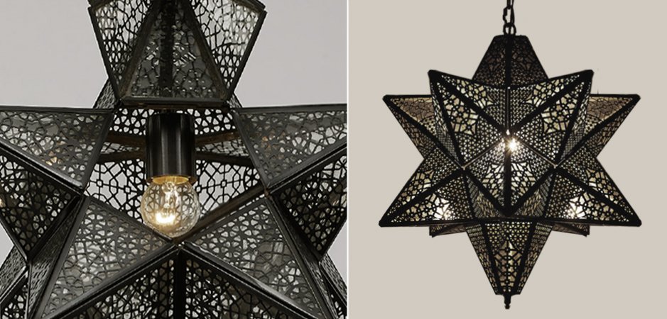 Люстра Morocco Black Star Люстра Morocco Black Star - Loft-Concept в Челябинске