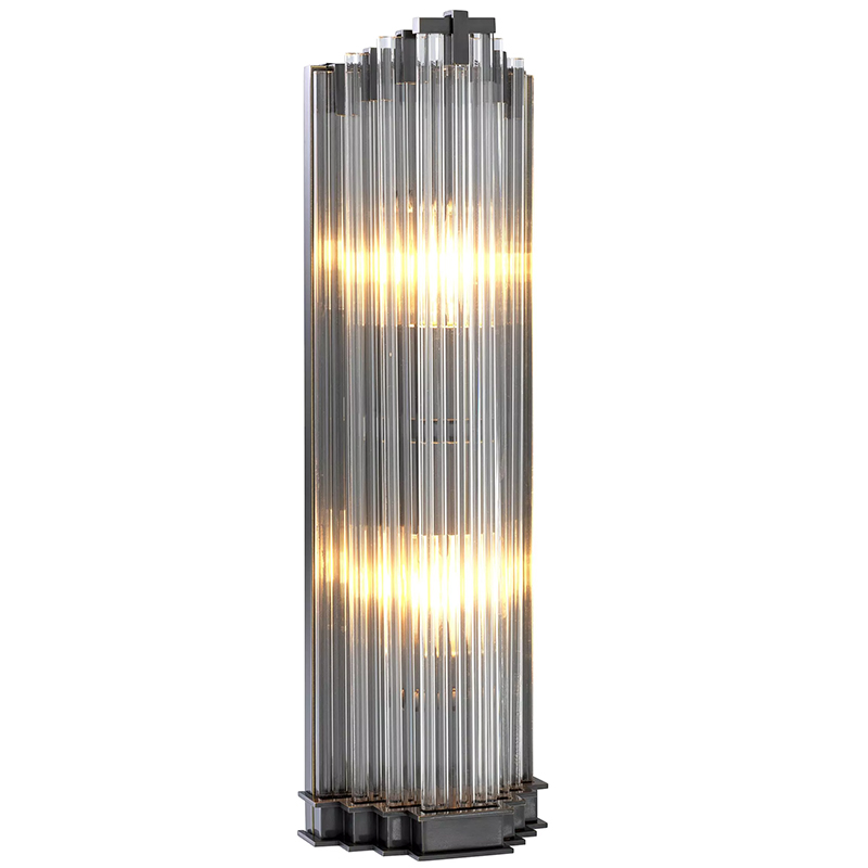 Бра Eichholtz Wall Lamp Harrod Темная бронза Прозрачное Стекло Бра Eichholtz Wall Lamp Harrod Темная бронза Прозрачное Стекло в Челябинске | Loft Concept
