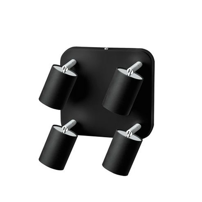 Настенный спот Celis Spot Wall Four Lamp black Черный Настенный спот Celis Spot Wall Four Lamp black Черный в Челябинске | Loft Concept