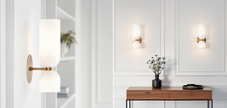Бра Lightmaker Studio Edie Sconce White Бра Lightmaker Studio Edie Sconce White - Loft-Concept в Челябинске