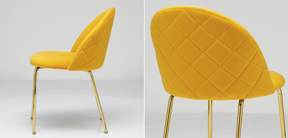 Стул Vendramin Dining Chair yellow Стул Vendramin Dining Chair yellow - Loft-Concept в Челябинске