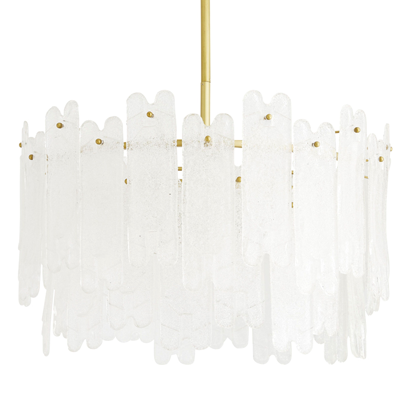 Люстра Arteriors MUGLER CHANDELIER Золотой Белый Люстра Arteriors MUGLER CHANDELIER Золотой Белый в Челябинске | Loft Concept