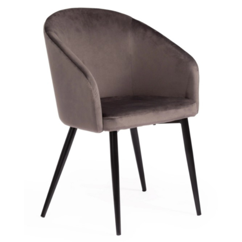 Стул Keane Grey Chair Серый Черный Стул Keane Grey Chair Серый Черный в Челябинске | Loft Concept