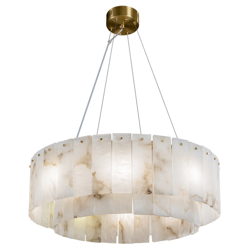 Люстра Арт-Деко натуральный мрамор Art-Deco Chandelier Marble Люстра Арт-Деко натуральный мрамор Art-Deco Chandelier Marble в Челябинске | Loft Concept