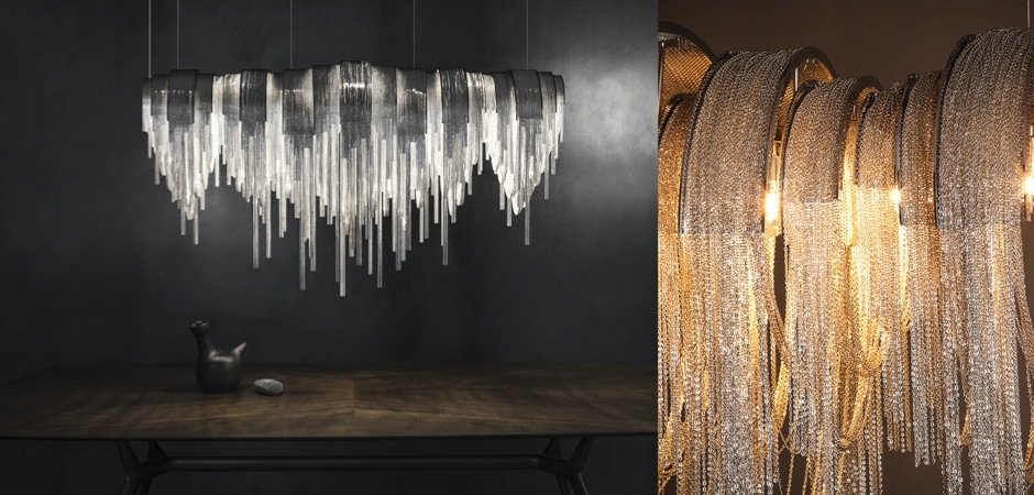 Люстра Volver Golden Chain Chandelier Люстра Volver Golden Chain Chandelier - Loft-Concept в Челябинске