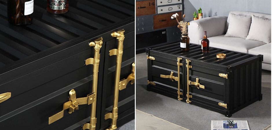 Кофейный стол Sea Container Coffee table Кофейный стол Sea Container Coffee table - Loft-Concept в Челябинске