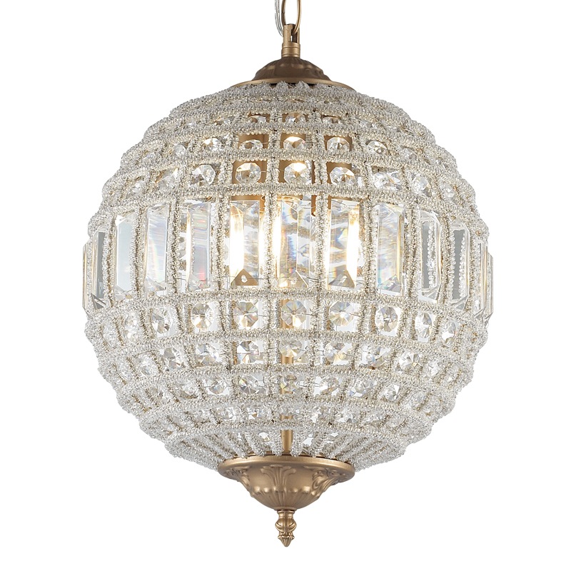 Люстра Sandrain Chandelier Бронза Прозрачный Люстра Sandrain Chandelier Бронза Прозрачный в Челябинске | Loft Concept