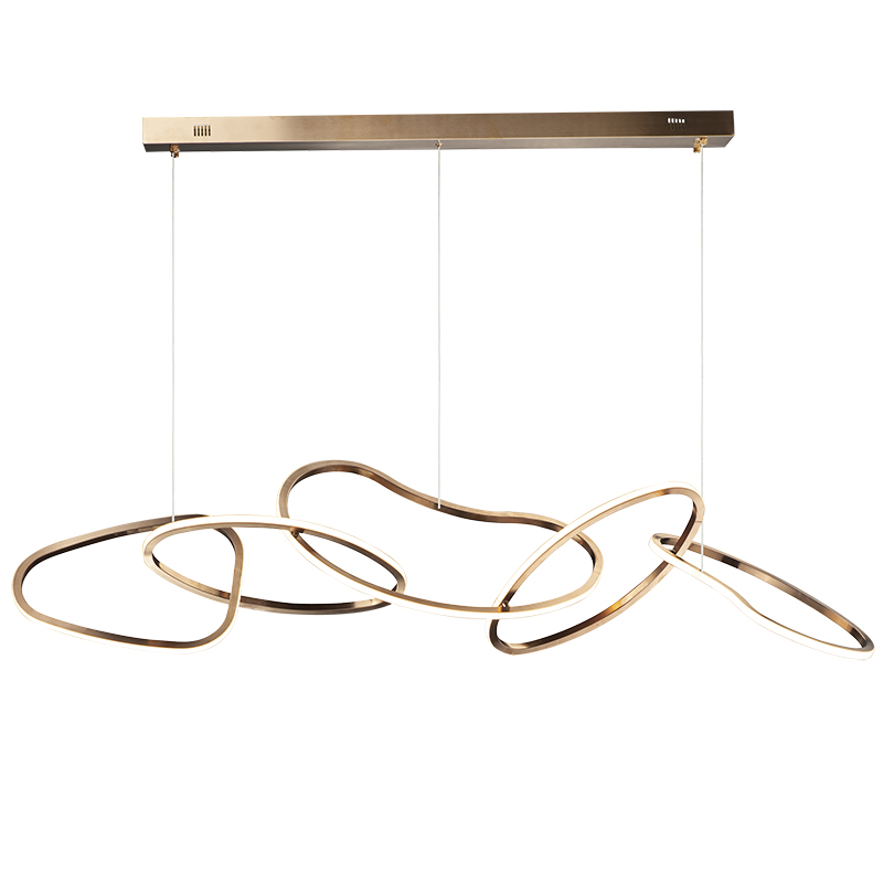 Unfolded Hanging RING Gold Глянцевое золото Unfolded Hanging RING Gold Глянцевое золото в Челябинске | Loft Concept