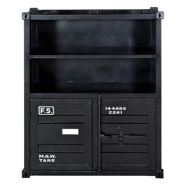 Буфет морской контейнер Container Style Armoire Display Cabinet Малахит (зеленый) Синий Желтый Красный Белый Серый Черный в Челябинске | Loft Concept 