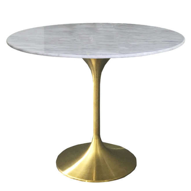 Стол Tulip brass Латунь Серый (Gray) Стол Tulip brass Латунь Серый (Gray) в Челябинске | Loft Concept