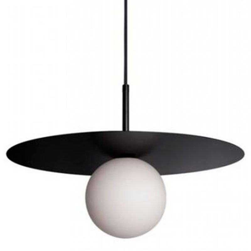 Подвесной светильник MATISSE Black 35 см Белый Черный Подвесной светильник MATISSE Black 35 см Белый Черный в Челябинске | Loft Concept