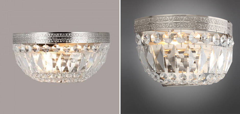 Бра Ancient Ocean Nickel Бра Ancient Ocean Nickel - Loft-Concept в Челябинске